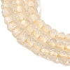 Heated Natural Lemon Quartz Beads Strands GG-CBA4808-A01-01-4