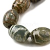 Tibetan Style dZi Beads Strands G-S389-A12-4