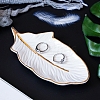 Leaf Porcelain Jewelry Plates PW-WGD70B9-01-2