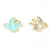 Zinc Alloy Enamel Charms PALLOY-TAC0022-10C-1