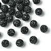 30Pcs Pave Disco Ball Beads RB-YW0001-14I-1