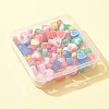 100Pcs Handmade Polymer Clay Beads CLAY-FS0001-26-5