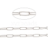 Tarnish Resistant 304 Stainless Steel Paperclip Chains CHS-F010-01E-P-1