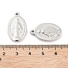 Non-Tarnish 304 Stainless Steel Pendants STAS-P364-13P-3