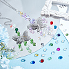 200Pcs Glass Charms RGLA-SP0001-03C-4