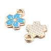 Alloy Enamel Charms ENAM-S022-01C-2