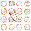 10 Sheets Paper Lip Balm Adhesive Label Stickers STIC-WH0026-020-4