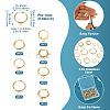 14Pcs 7 Styles 201/316 Stainless Steel Huggie Hoop Earring Findings STAS-TA0005-50-4
