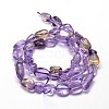 Natural Ametrine Nuggets Beads Strands G-J336-16-2