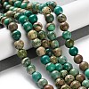 Dyed Natural Regalite/Imperial Jasper/Sea Sediment Jasper Beads Strands X-G-B124-C01-10-2