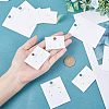 CHGCRAFT 150 Pcs 5 Styles Paper Display Cards CDIS-CA0001-09-3