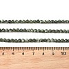 Natural Seraphinite Beads Strands G-K376-A02-4mm-5