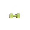 Dumbbell Shaped Alloy Miniature Ornaments PW-WGB591C-01-1