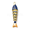 Rack Plating Brass Pendants KK-A268-05G-C06-1