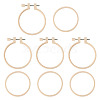 Plastic Imitation Bamboo Cross Stitch Embroidery Hoops TOOL-TADJ0001-03A-2