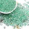 6/0 Spray Paint Glass Seed Beads SEED-H003-11L-1