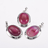 Natural & Synthetic Gemstone Pendants G-K252-A-3