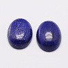 Dyed Oval Natural Lapis Lazuli Cabochons G-K020-18x13mm-02-1