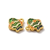 Alloy Enamel Pendants ENAM-B056-02G-02-3