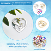 24Pcs 3 Colors 304 Stainless Steel Pendants STAS-DC0012-04-4