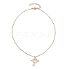 Brass Pendants Necklaces NJEW-TA00163-2