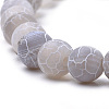 Natural Weathered Agate Beads Strands G-S259-05E-8mm-3