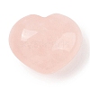 Natural Rose Quartz Love Heart Stone G-I367-03L-1