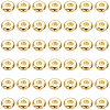 Brass Beads KK-BBC0021-17D-7