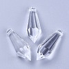 Transparent Acrylic Pendants TACR-WH0002-02-2