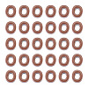 Opaque Acrylic European Beads LS-OACR-TAC0019-006O-2