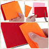 40Pcs Square Felt Fabric DIY-CY0003-37-5