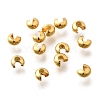 304 Stainless Steel Crimp Beads Covers LS-X-STAS-P239-34G-03-1