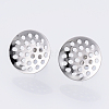 Non-Tarnish 304 Stainless Steel Stud Earring Findings STAS-Q231-03B-A-2