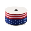Independence Day Polyester Ribbon OCOR-WH0078-18B-2