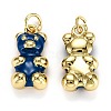 Real 18K Gold Plated Brass Pendants KK-L206-001G-G-2