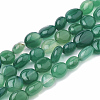 Natural Green Onyx Agate Beads Strands G-S331-8x10-018B-1