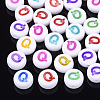 Initial Acrylic Beads X-OACR-E001-20Q-1