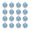 Platinum Plated Alloy Enamel Charms LS-ENAM-S118-04F-P-2