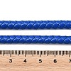 Braided Leather Cord with Core WL-F009-6mm-06-3