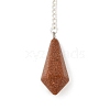 Synthetic Goldstone Cone Pointed Dowsing Pendulums G-A249-02S-06-2