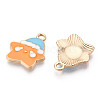 Eco-Friendly Zinc Alloy Pendants FIND-N048-61-NR-2