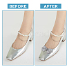 Glass Rhinestone Bowknot Shoe Decorations AJEW-WH0323-24B-7