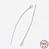 925 Sterling Silver Eye Pins STER-F018-02C-3