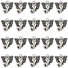 160Pcs Tibetan Style Zinc Alloy Elephant Head Charms FIND-SC0007-97-1