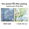 Waterproof PVC Colored Laser Stained Window Film Static Stickers DIY-WH0314-109-8