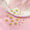 Heart Alloy Enamel Charms ENAM-YW0002-85B-5