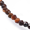 Natural Tiger Eye Beaded Necklaces NJEW-JN02492-10-2