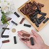 40Pcs 2 Colors TPU Loop Keepers FIND-CL0001-55-3