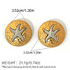 304 Stainless Steel Stud Earrings for Women WG1CDA1-01-2