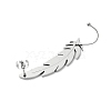 Non-Tarnish 304 Stainless Steel Cuff Earrings for Girl Women Gift EJEW-B042-05P-B-3